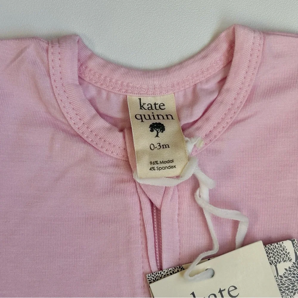 NWT Kate Quinn 6PC Newborn Bundle NB-6M Quilt Layette Organic Cotton Modal